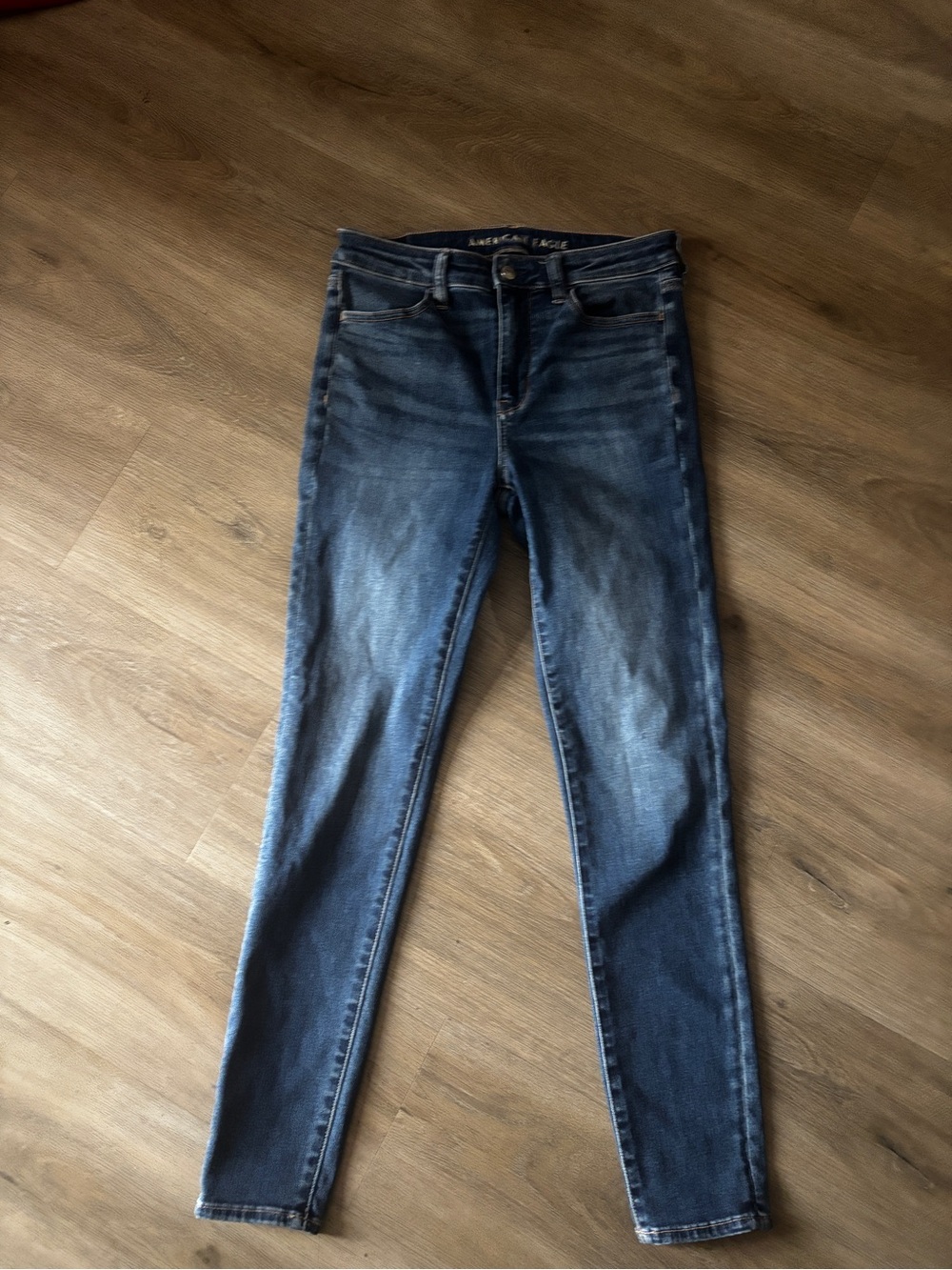American Eagle Outfitters Women's Dark Wash Skinny Jeans